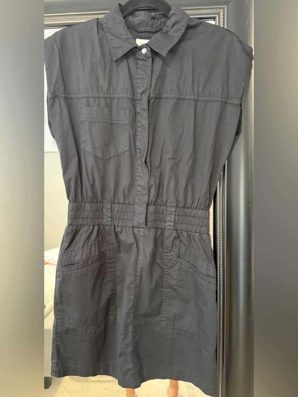 Pistola Cap Sleeve Utility Dress